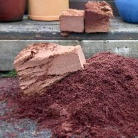 coco coir brick before and after hydration