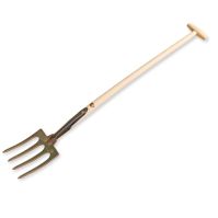 copper garden fork