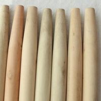 Tapered handle for hoes or other tools