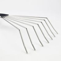 Leaf rake tines