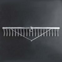 Glaser Aluminium Rake 20 Tines
