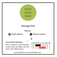 sample of bee meadow promotional packet