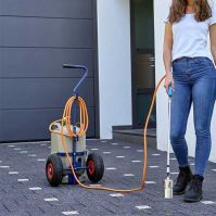 Trolley for Gas Bottle Flame Weeder