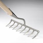 8 tine Sneeboer Stainless steel rake 