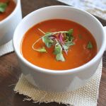 Micro Green Brassicas with Soup