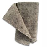 Wool weed mat
