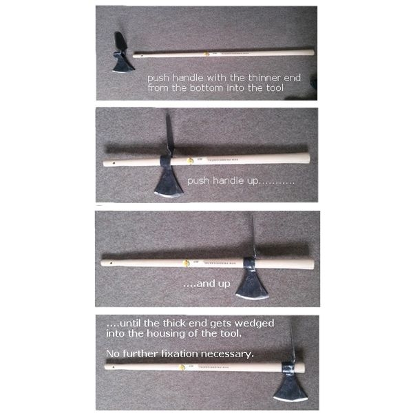 Replacing Handle on Rootaxe
